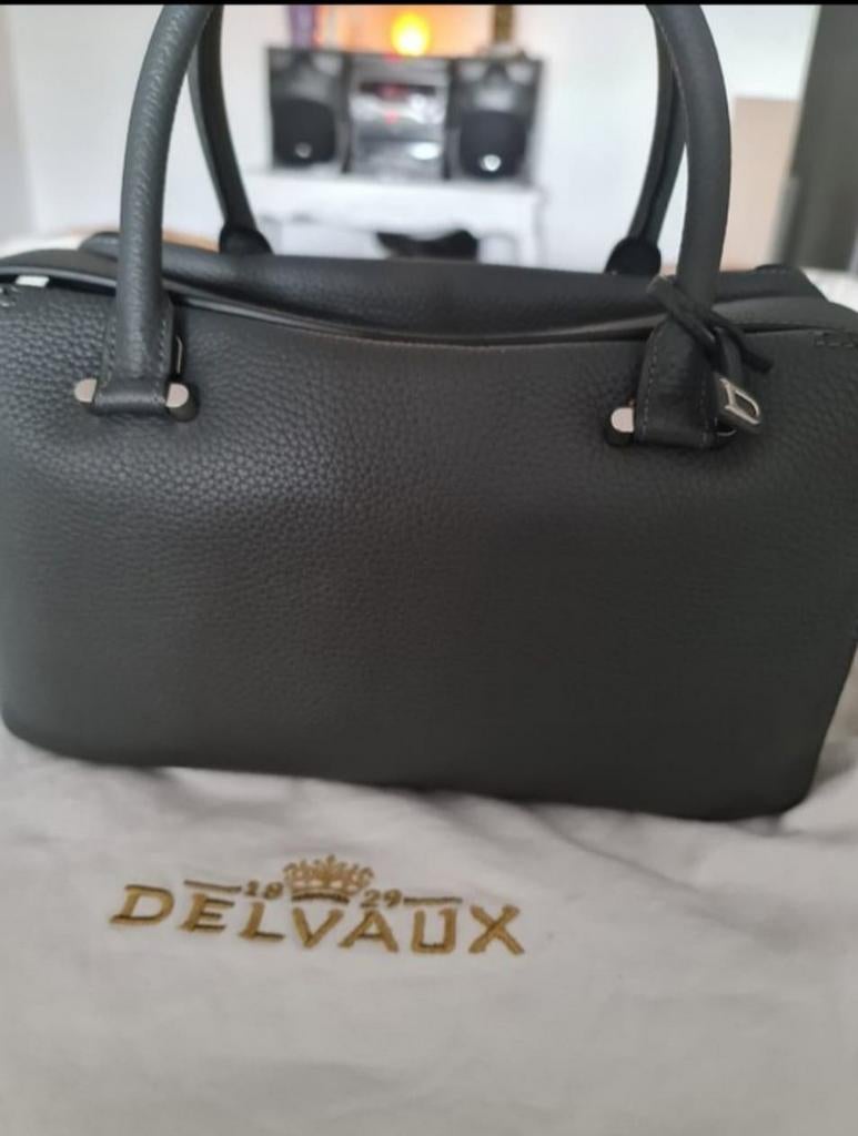 Delvaux coolbox mm, Ophalen of Verzenden, Nieuw, Grijs, Handtas