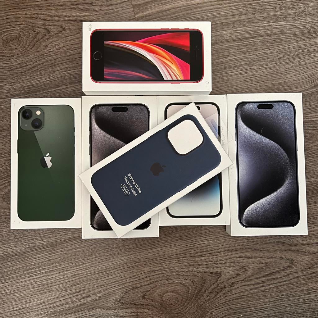 Lege iPhone dozen - iphone 15, 14, 13 pro, Telecommunicatie, Mobiele telefoons | Apple iPhone, Ophalen of Verzenden, Zo goed als nieuw