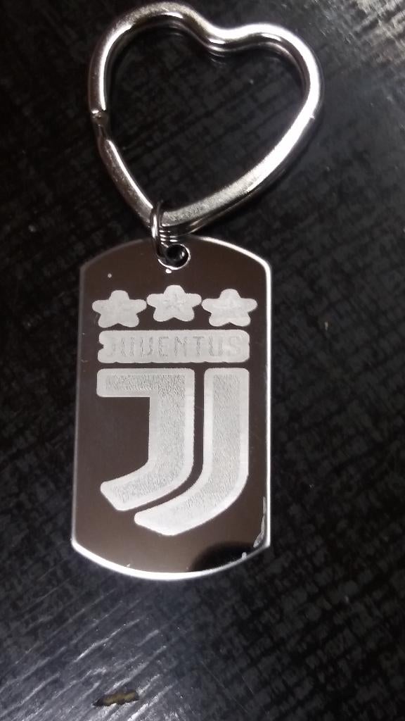 Stalen sleutelhanger: JUVENTUS, Ophalen of Verzenden, Nieuw, Merk