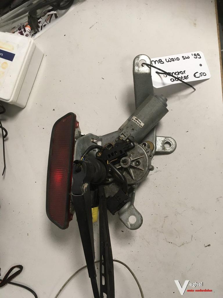 Mercedes w210  station 1999 ruitenwissermotor achter, Gebruikt, -, -, Ophalen of Verzenden