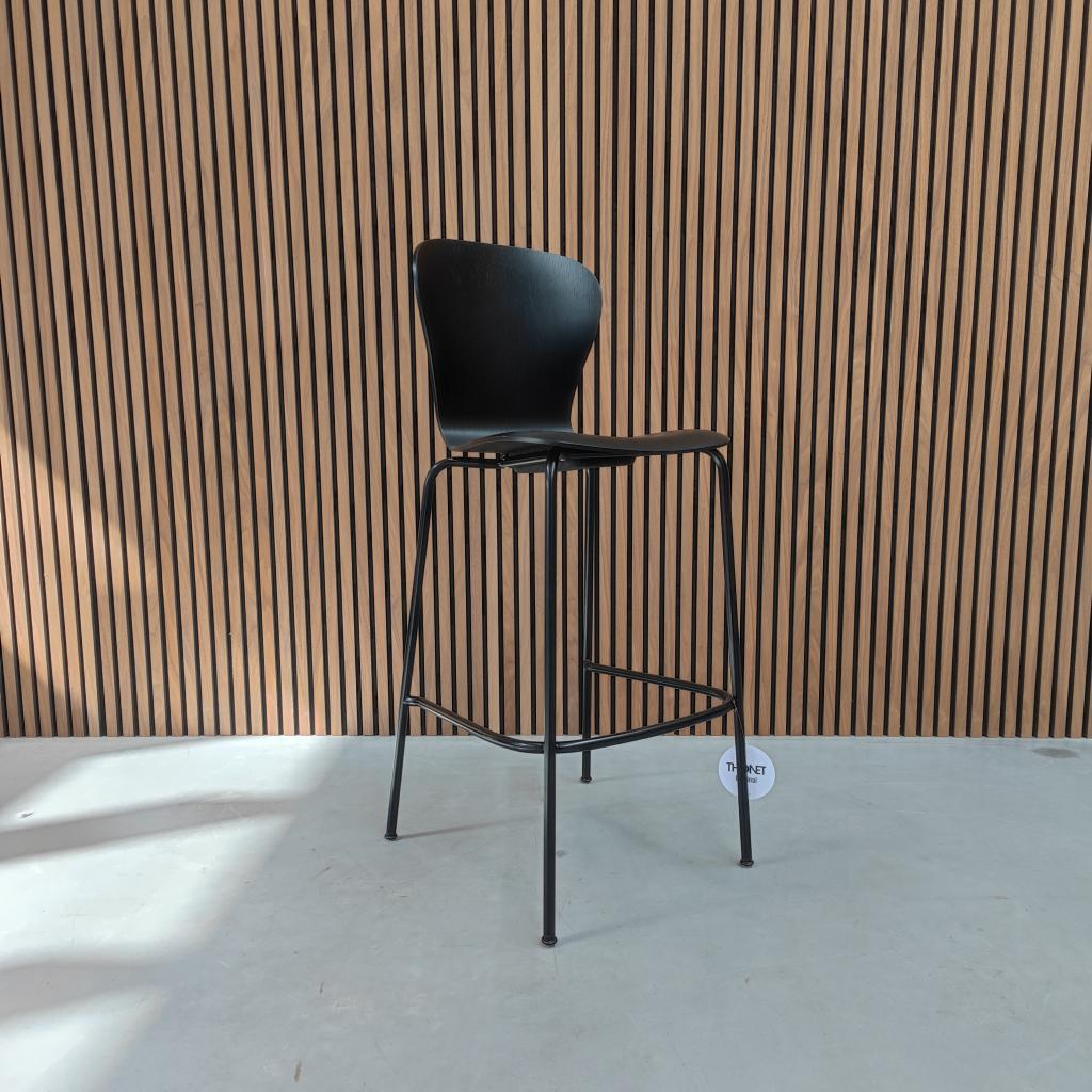 Thonet S 220 H Barkruk - zwart, Ophalen of Verzenden