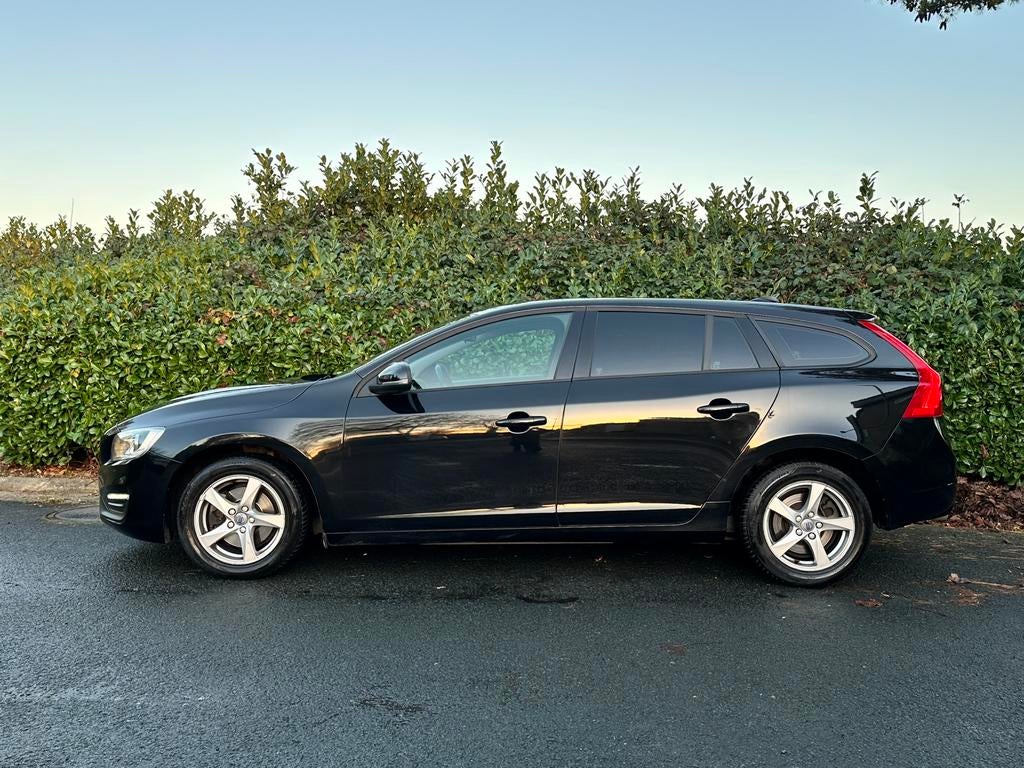 Volvo V60 Break 1.6 Diesel 2016 Euro 6b Airco 145.000km GPS, Autos, Euro 6, Entreprise, Noir, 5 portes
