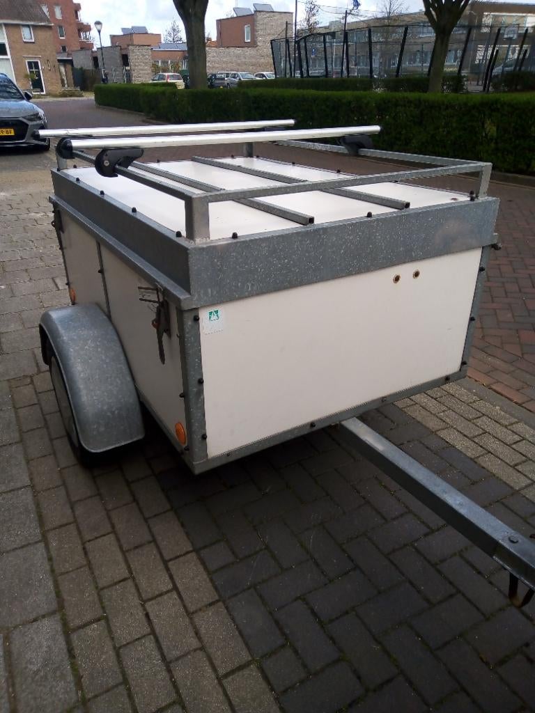 tentvakantie remork bagagewagen, Ophalen