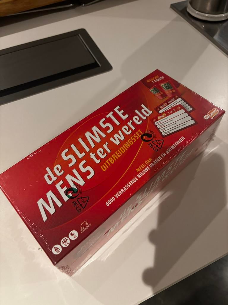 De Slimste mens ter wereld, nieuw in verpakking nog, Enlèvement, Neuf