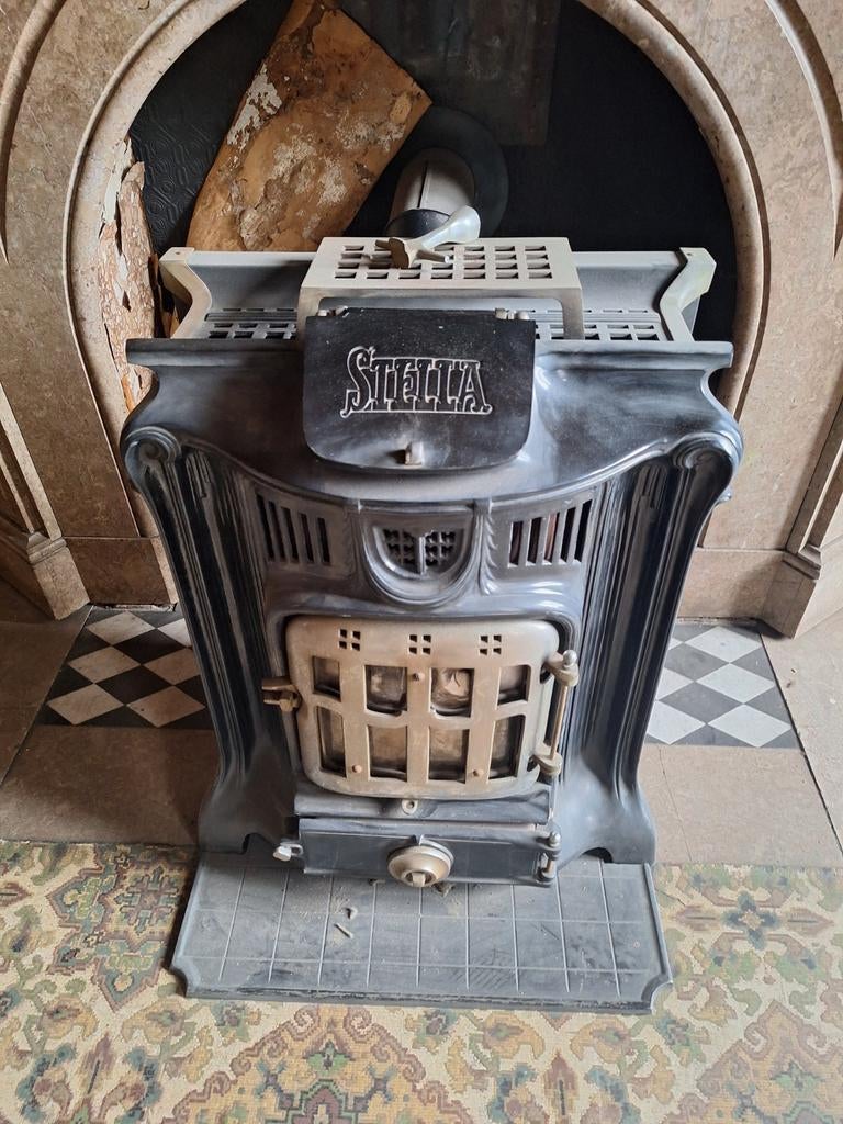 Poêle a charbon stella fonctionnel avec buse a depoussiereem, Enlèvement