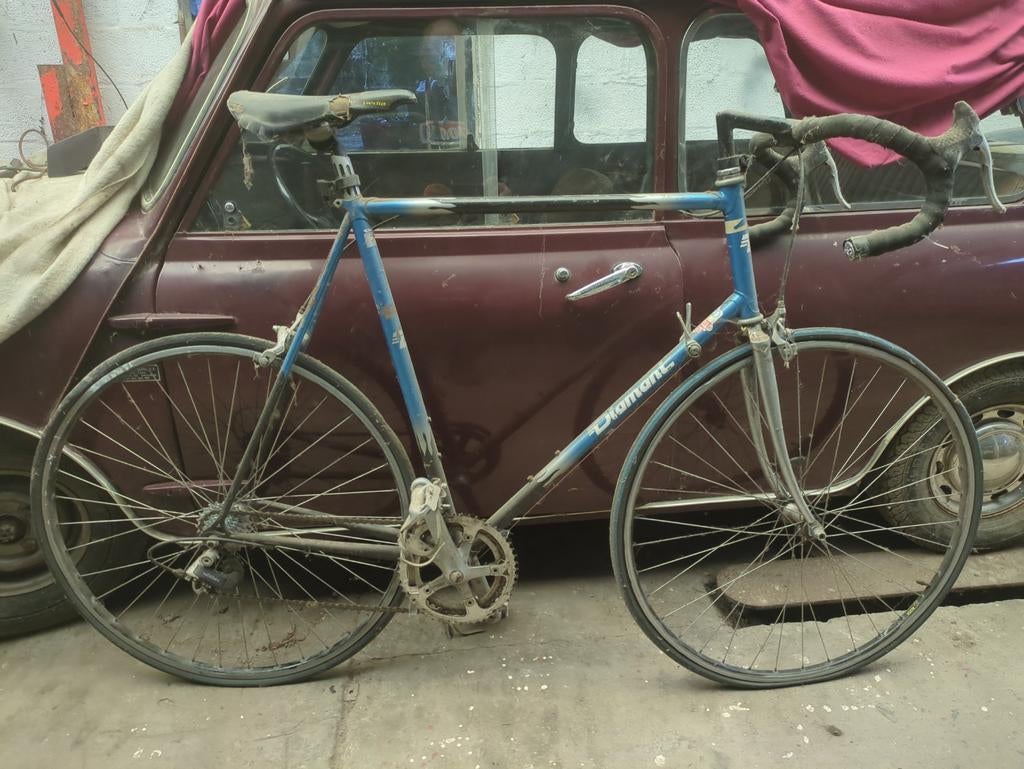 Diamant koersfiets, Enlèvement