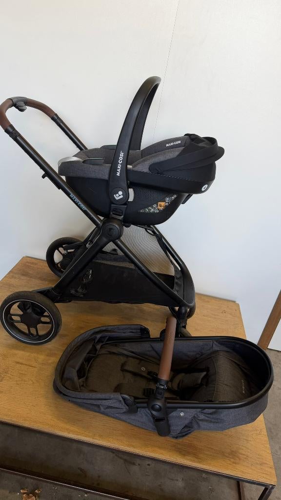 Complete Maxi-Cosi kinderwagen + wieg + autostoel |, Kinderen en Baby's, Kinderwagens en Combinaties, Ophalen, Zo goed als nieuw