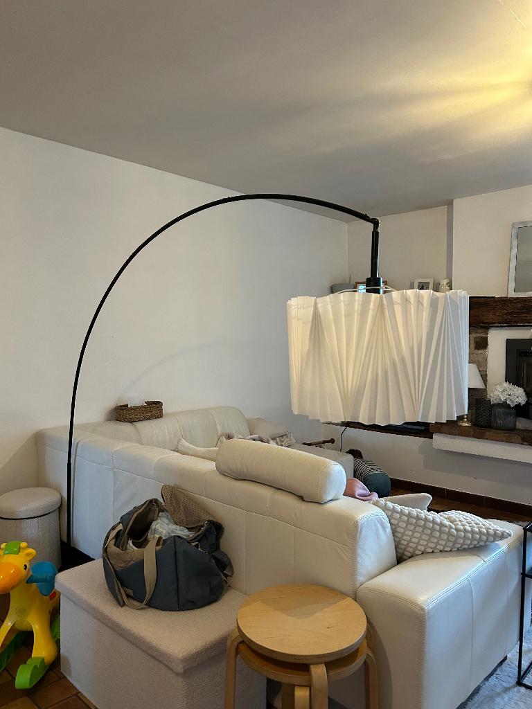 Lampadaire avec arceau, Maison & Meubles, Lampes | Lampadaires, Enlèvement, Comme neuf