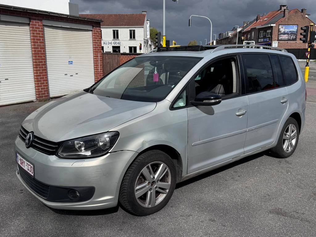 Vw Touran 2.0TDI 7 places, Autos, Achat, Entreprise, 7 places, Noir