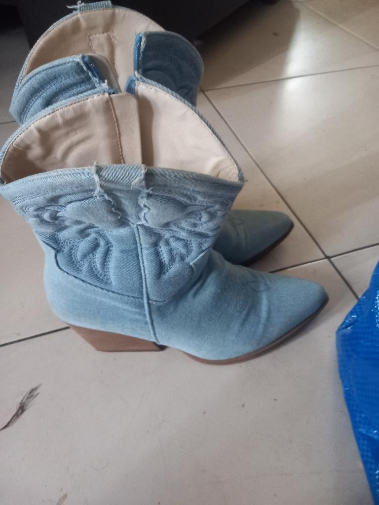Cowboy boots, ANDERE, Blauw, Lage of Enkellaarzen, Ophalen of Verzenden