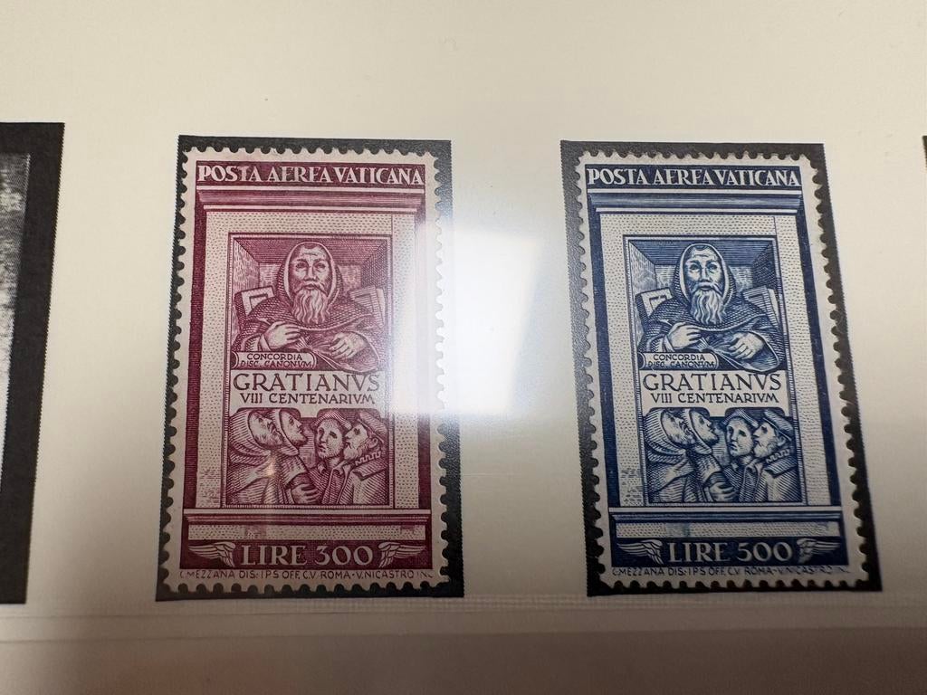 Timbre du Vatican, Enlèvement ou Envoi