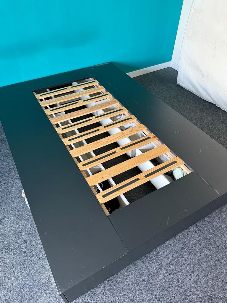 Ikea lit Nordli, Enlèvement ou Envoi, 140 cm, Utilisé, Deux personnes