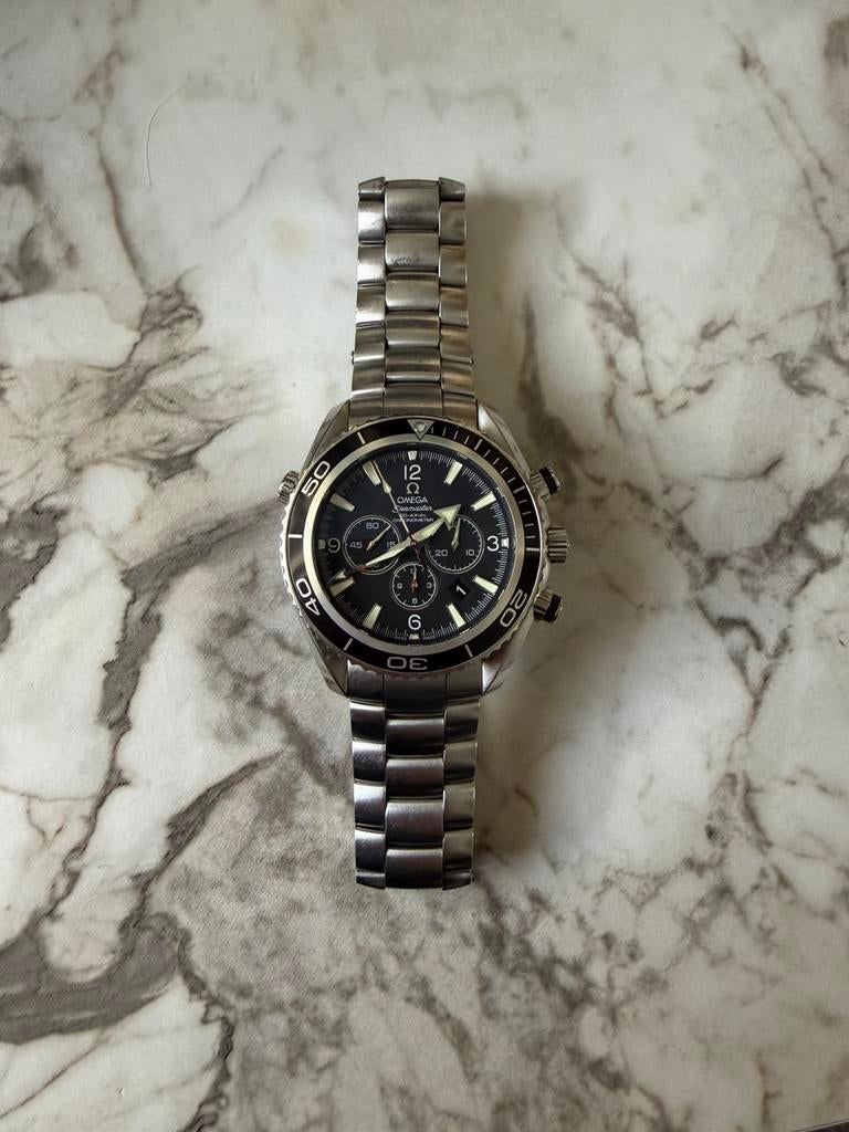 Omega seamaster planet oceaan, Ophalen, Zo goed als nieuw, Polshorloge, Omega