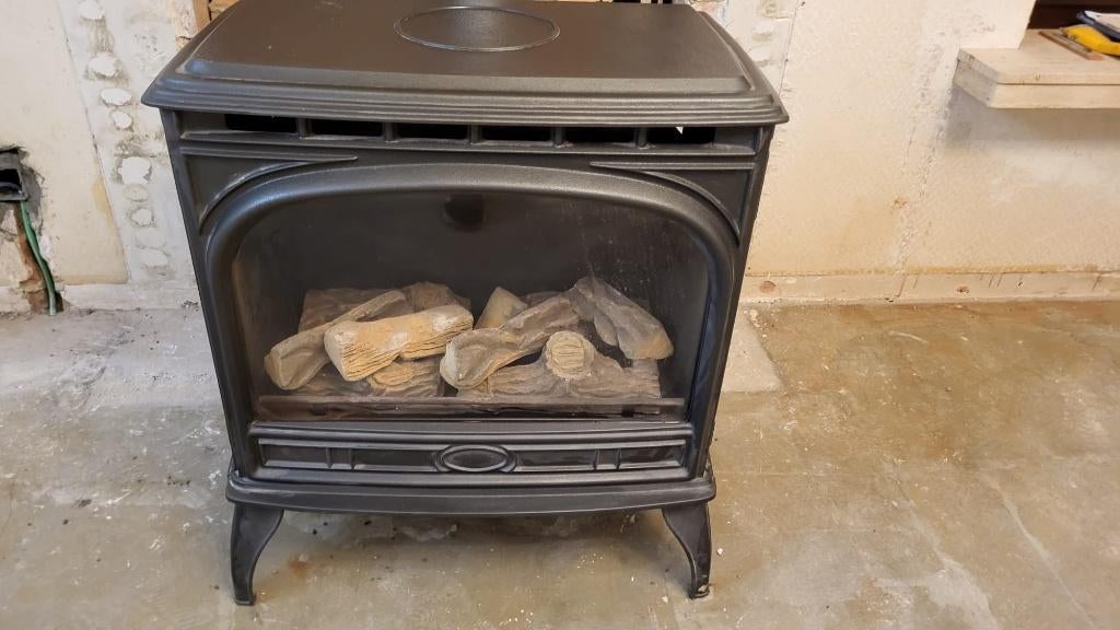 Gaskachel Dovre, Ophalen, Gebruikt, Gas, Vrijstaand