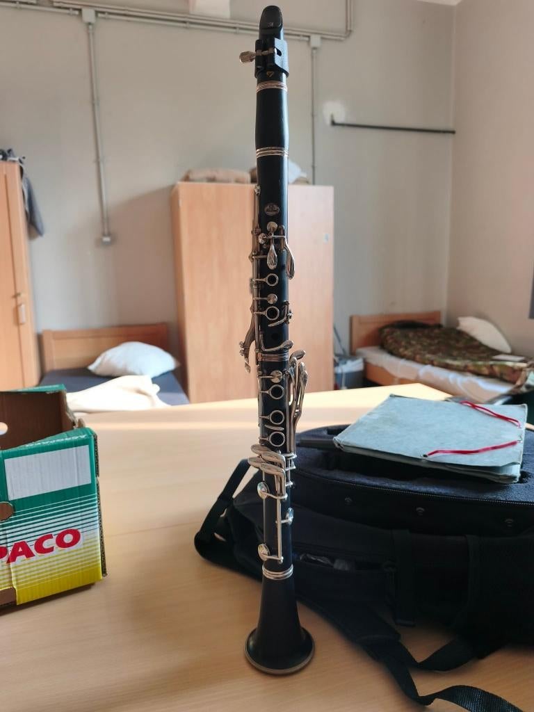 Clarinette Buffet Crampon Festival, Muziek en Instrumenten, Blaasinstrumenten | Klarinetten, Zo goed als nieuw, Bes-klarinet, Hout