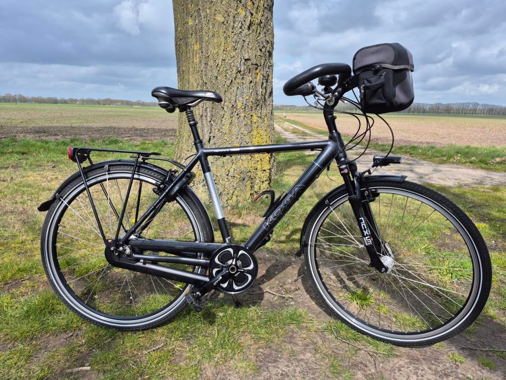 Koga Signature Rohloff, mt54, Prachtstaat! (Idworx, Santos), Fietsen en Brommers, Ophalen, Vering