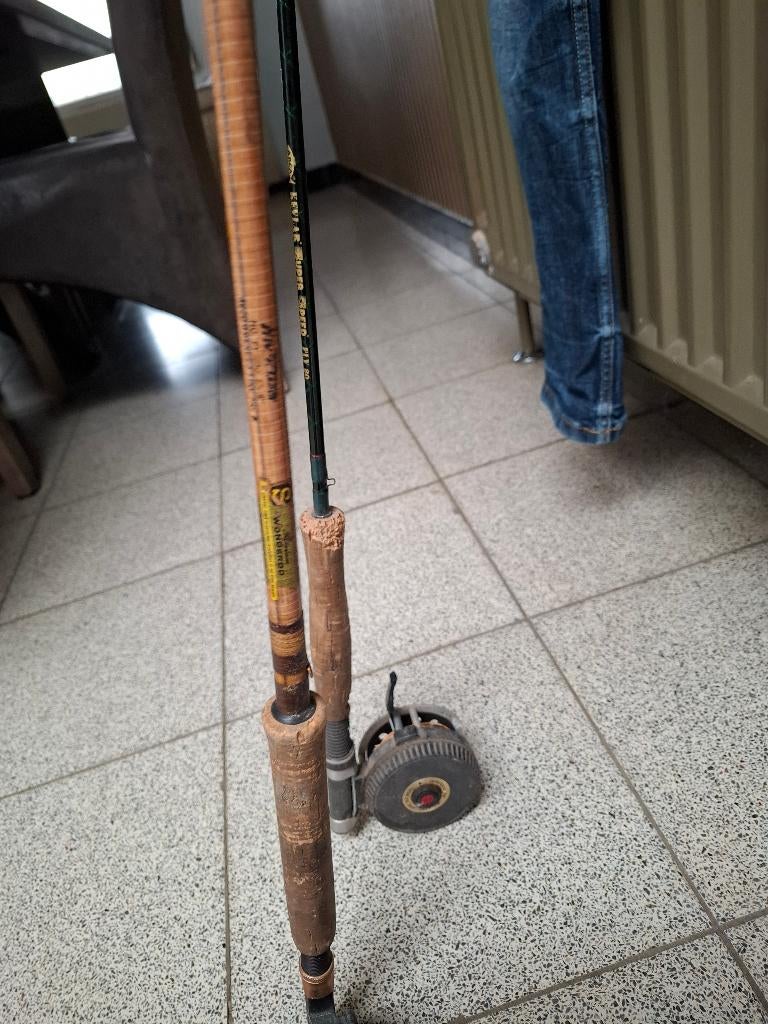 Materiel de peche, Enlèvement, Utilisé, Canne à pêche complète