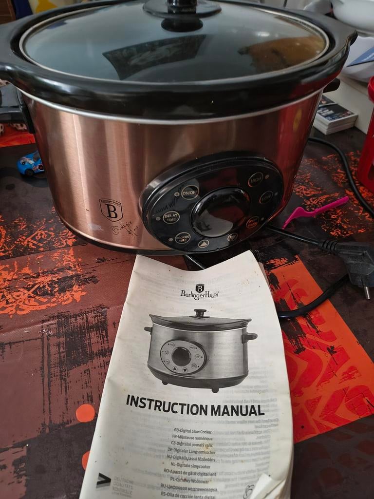 Mijoteuse électrique utilisée 2 fois, Enlèvement