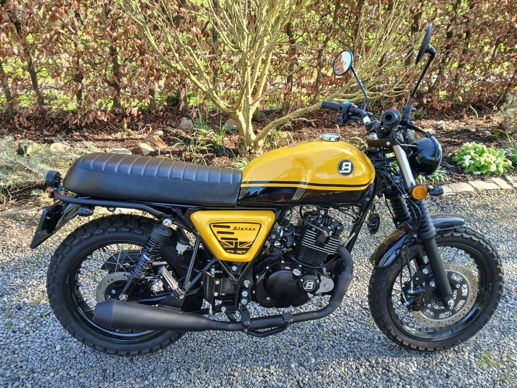 Bluroc Legend 125cc motorfiets, Ophalen