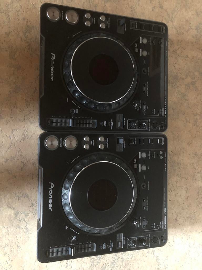 2 Pioneer 1000 mk3, Ophalen, Gebruikt, Draaitafel, Pioneer
