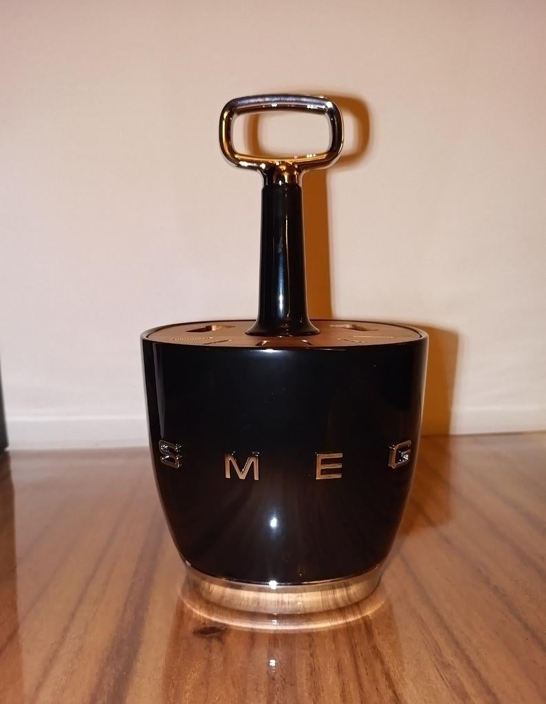 NIEUWE SMEG Bestekhouder Voor 6 Personen Zwart, Maison & Meubles, Enlèvement