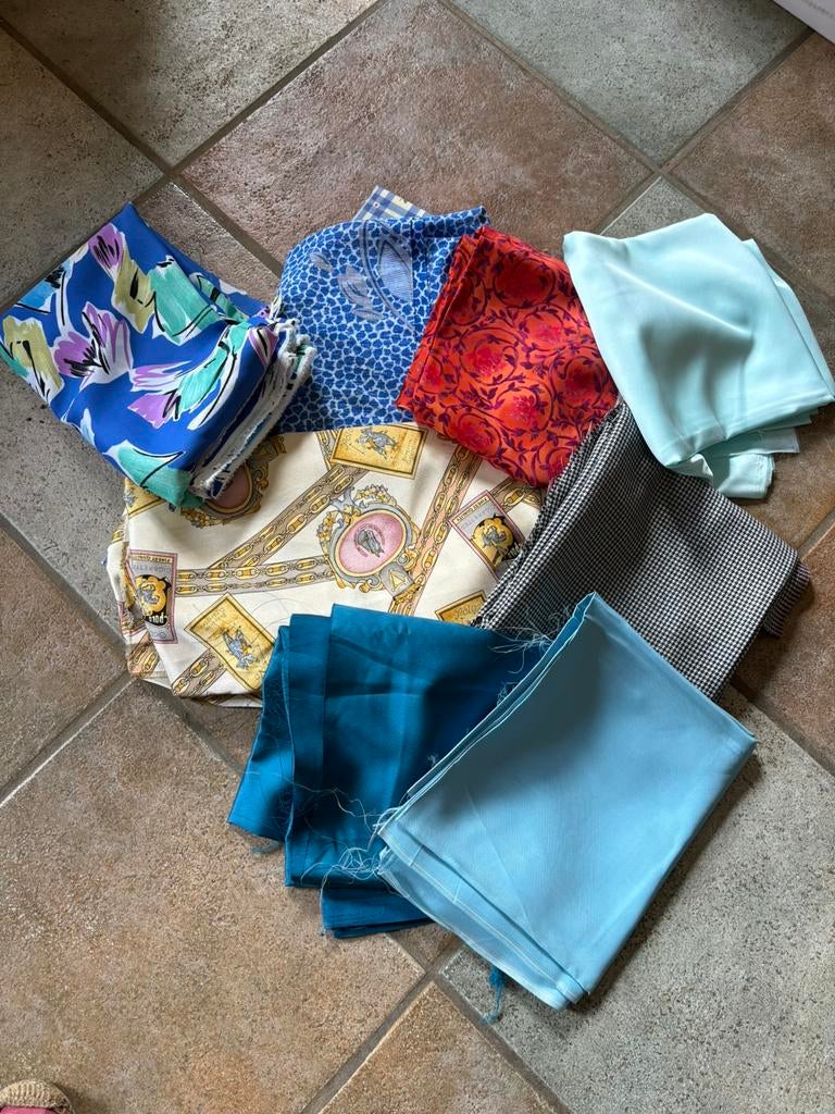 8 stukken stof voor hobby of voor het maken van kledij, Hobby en Vrije tijd, Ophalen, Nieuw