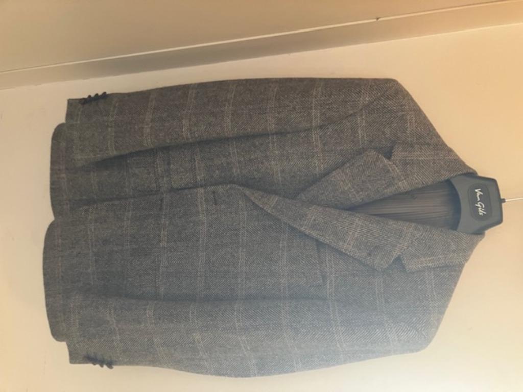 harris tweed herenvest, Ophalen, Beige, Zo goed als nieuw, Harris tweed