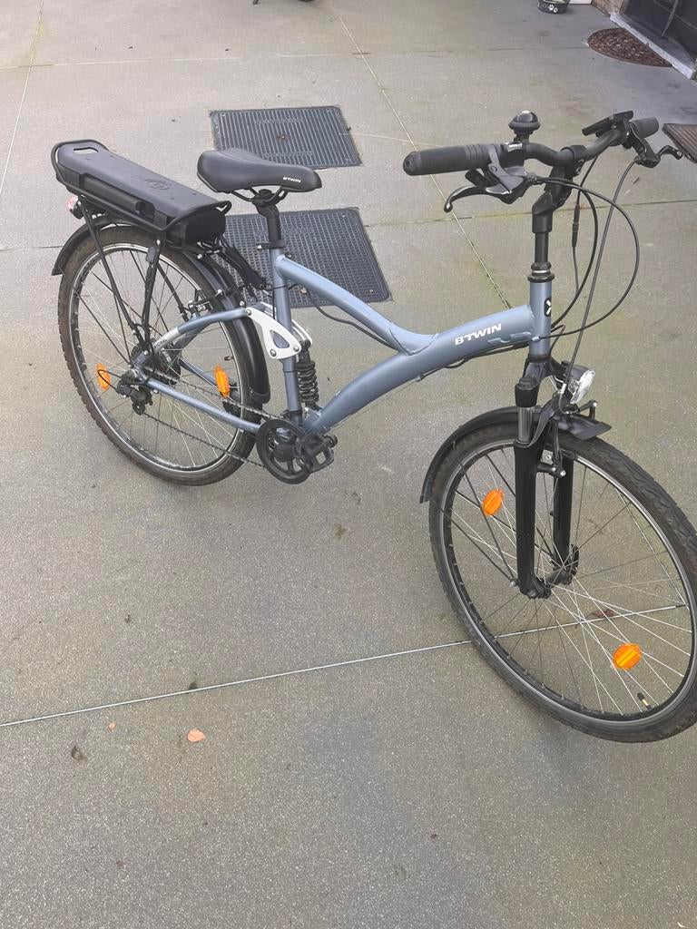 Fiets b-twin elektrisch elops 920e, Fietsen en Brommers, Ophalen, Zo goed als nieuw