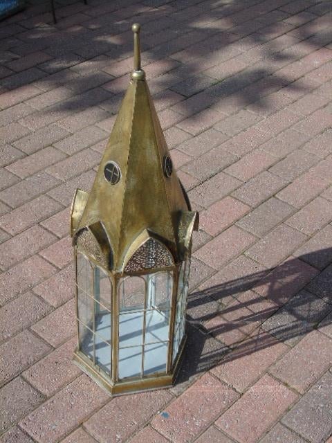 bougeoir grand modèle style église avec vitres en verre ..., Enlèvement, Neuf