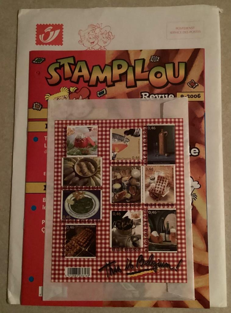 Timbres « This is Belgium » avec Revue Stampilou 9-2006, Enlèvement ou Envoi, Non oblitéré, Autres thèmes