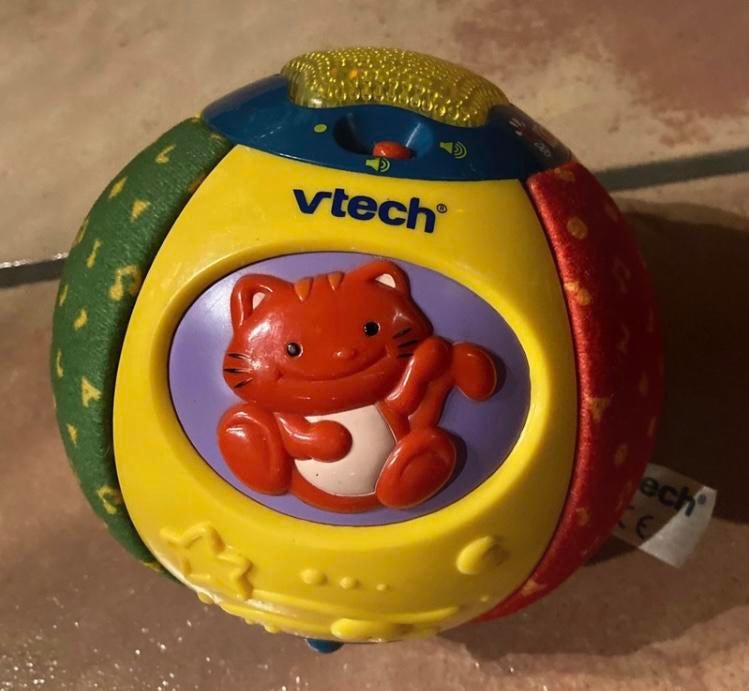 Vtech Kiekeboe speelbal., Kinderen en Baby's, Ophalen of Verzenden, Zo goed als nieuw