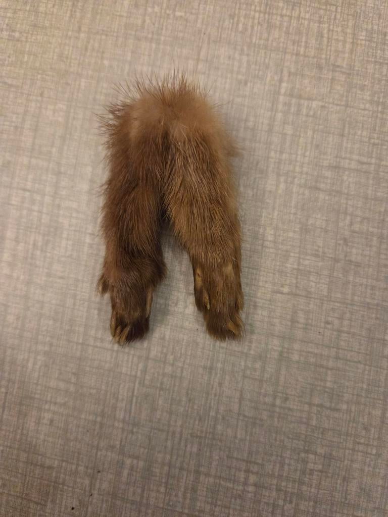 Broche vintage, pieds de renard., Bijoux, Sacs & Beauté, Enlèvement ou Envoi, Comme neuf