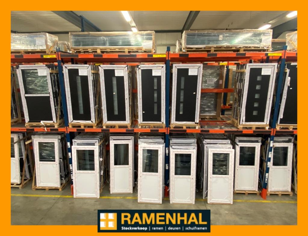 pvc deuren onmiddellijk uit stock verkrijgbaar, kozijn, raam, Doe-het-zelf en Bouw, Deuren en Vliegenramen, 100 tot 120 cm, Schuifdeur