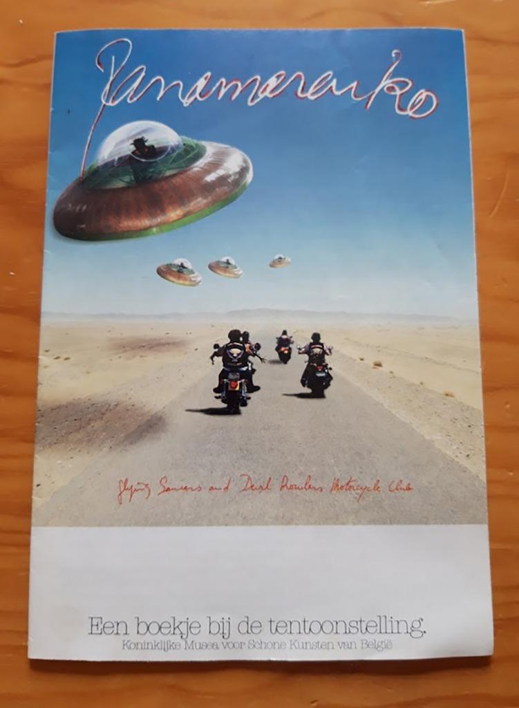 Panamarenko KMSK  boekje tentoonstelling 2005 - getekend, Neuf, Panamarenko, Dépliant, Envoi