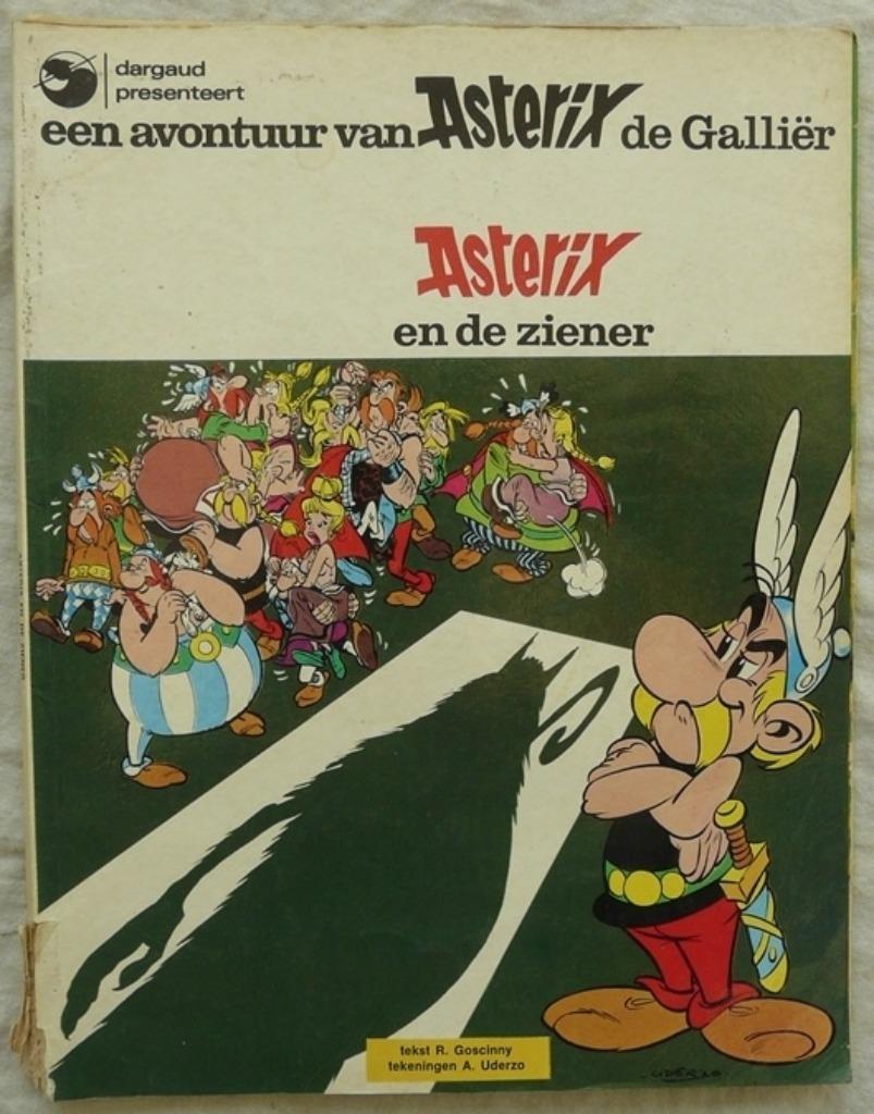Strip, Asterix, Asterix En De Ziener, Nr.19, Dargaud, 1978., Gelezen, Eén stripboek, Ophalen of Verzenden, Goscinny - Uderzo