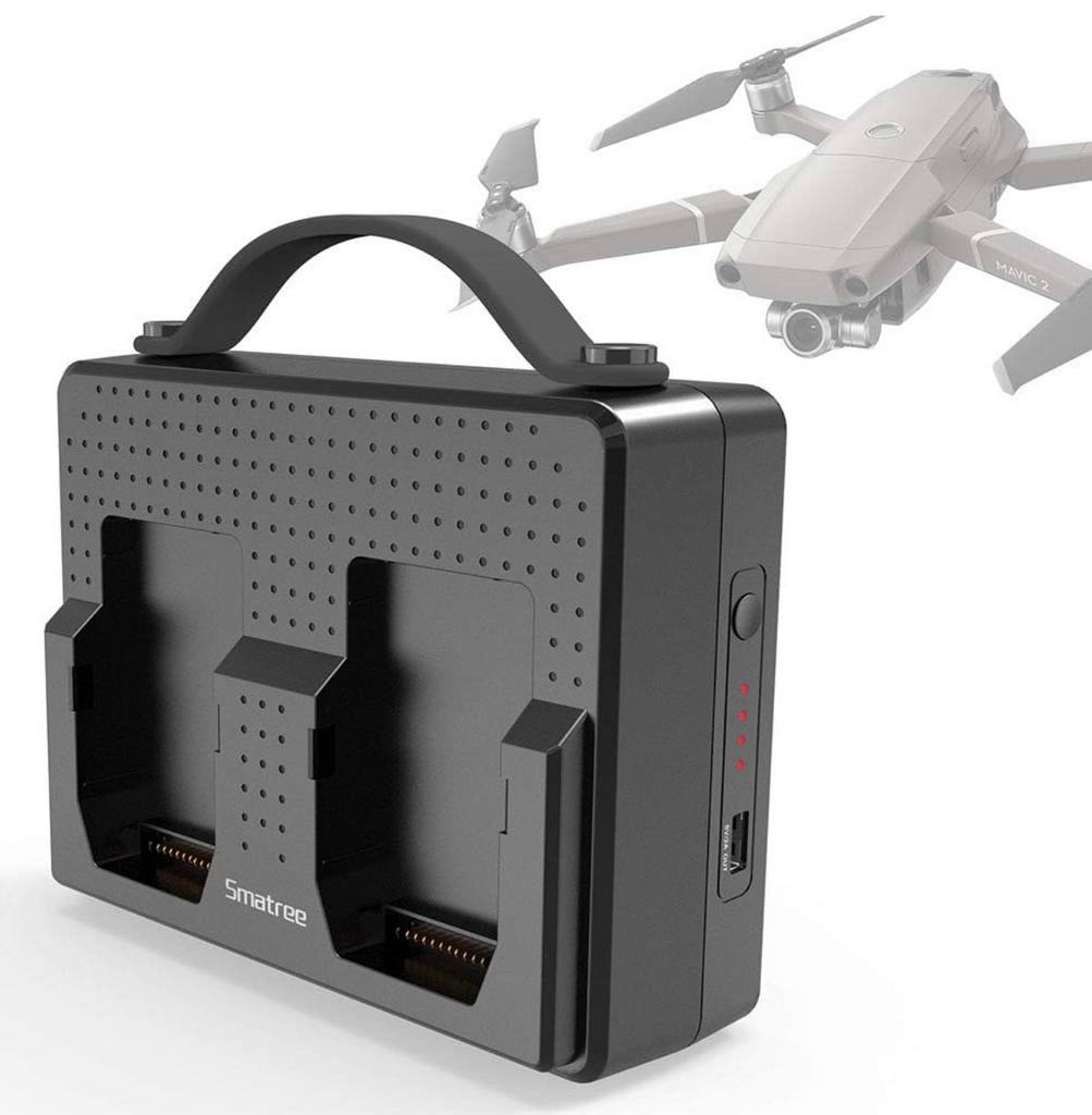 Smatree draagbaar laad station voor dji mavic 2 (pro/zoom), Hobby en Vrije tijd, Ophalen of Verzenden, Zo goed als nieuw