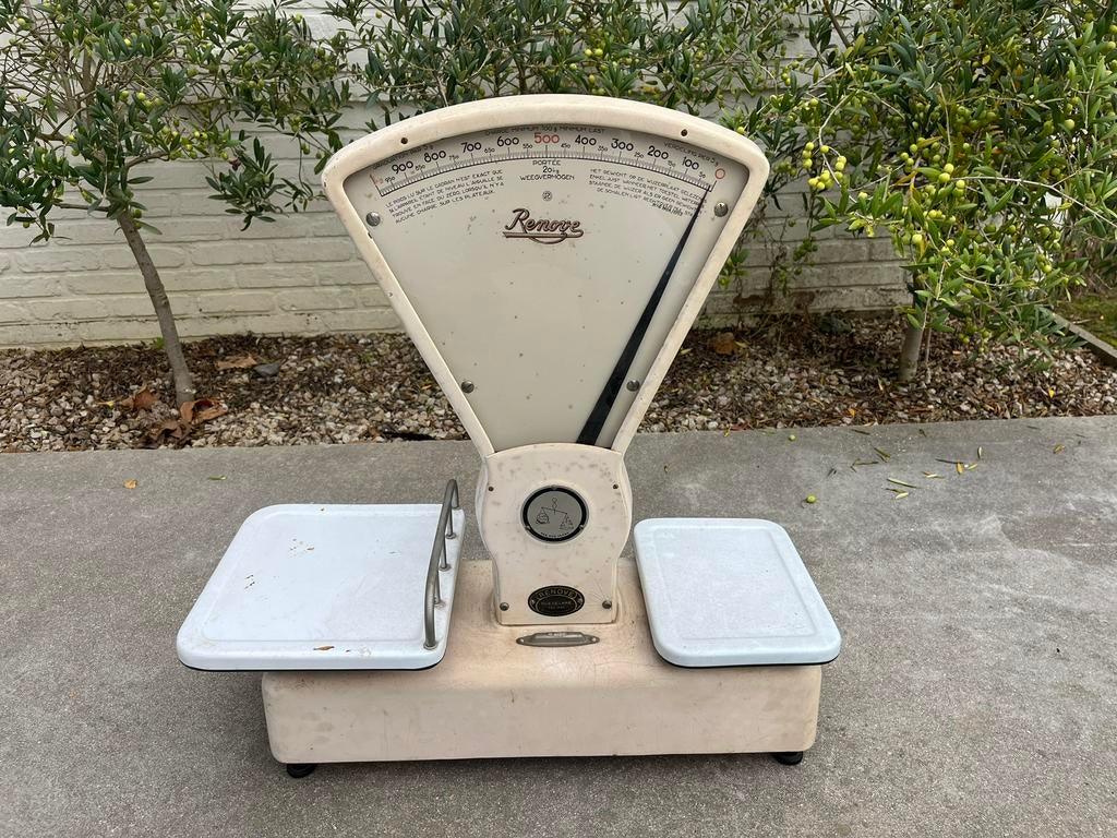 Vintage winkel weegschaal, Antiek en Kunst, Ophalen