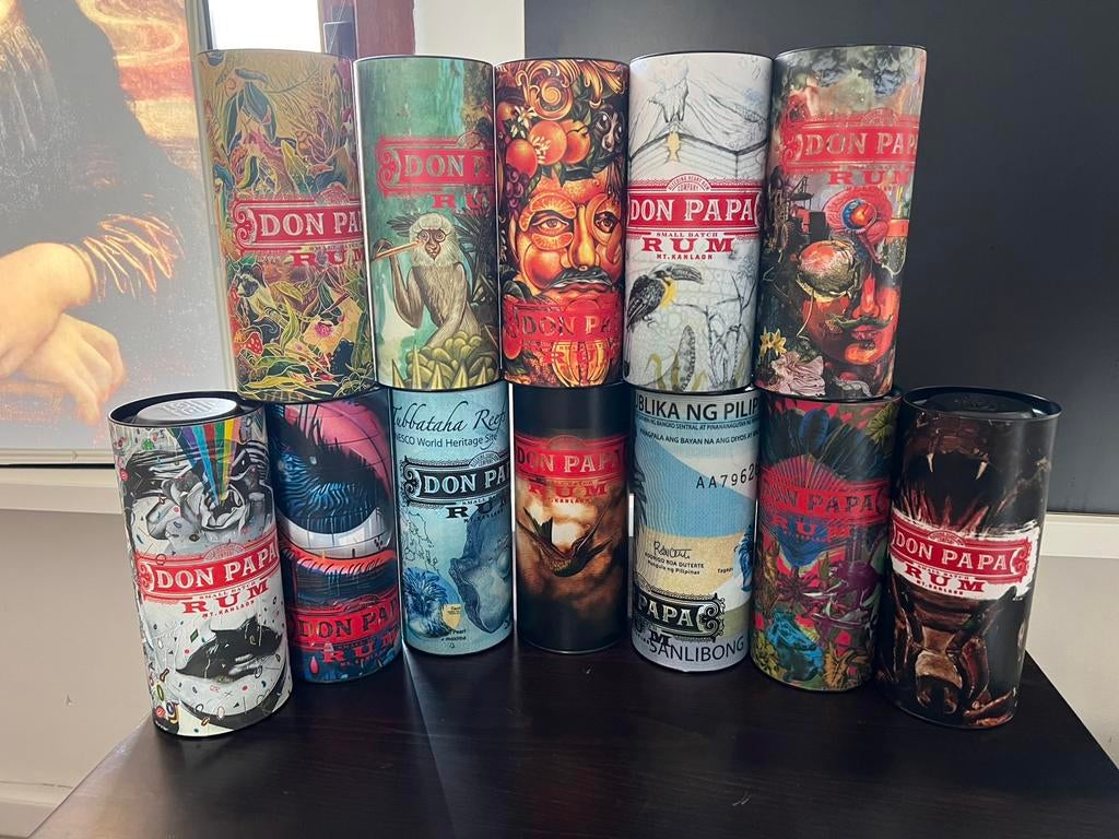 Don papa art cannisters, Enlèvement, Comme neuf, Emballage