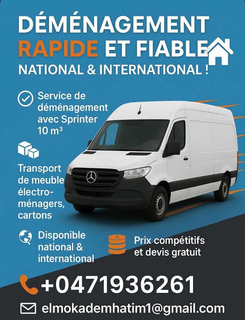 Chauffeur Livreur, Enlèvement ou Envoi