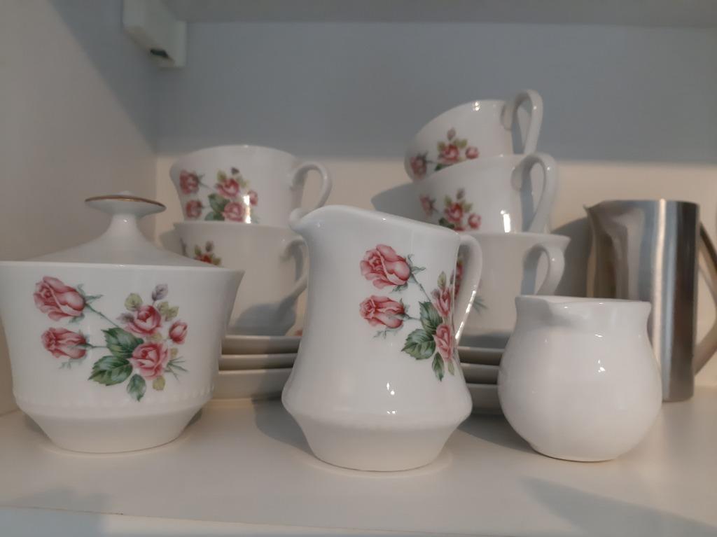 Koffieservies Mitterteich Bavaria / Vintage, Enlèvement, Comme neuf, Porcelaine, Service complet