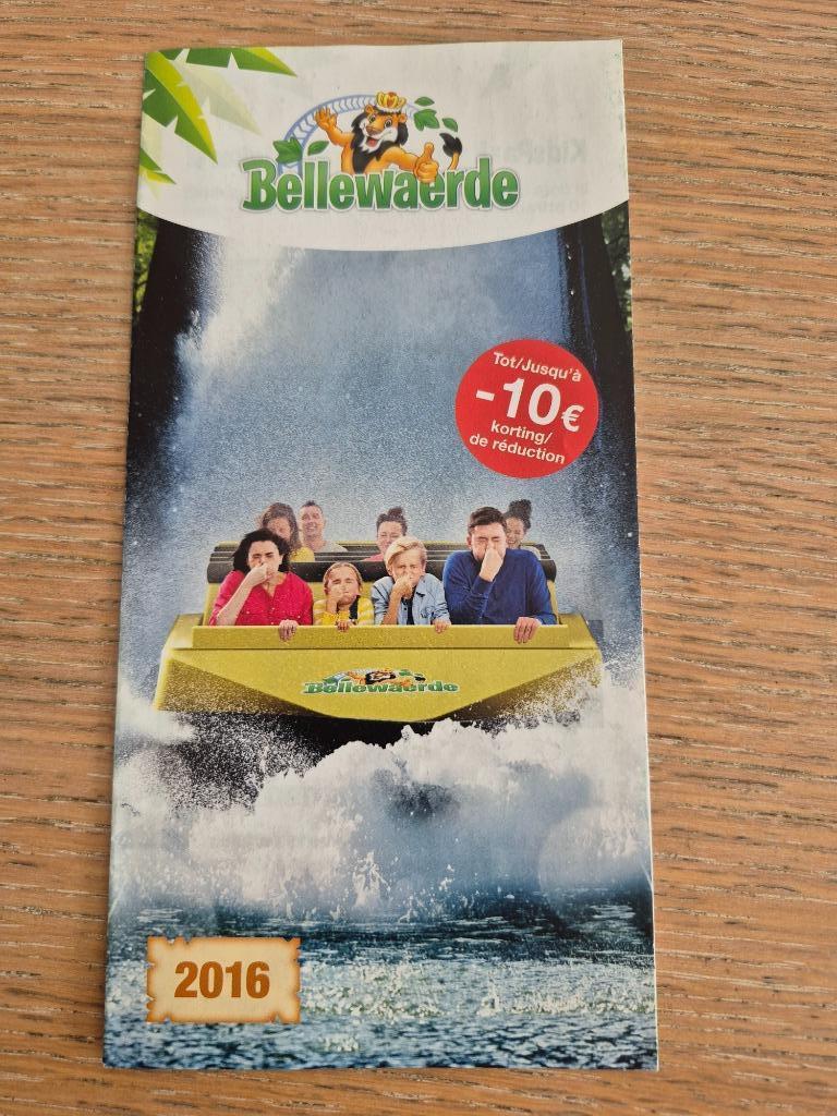 Folder Bellewaerde 2016, Collections, Enlèvement ou Envoi, Comme neuf