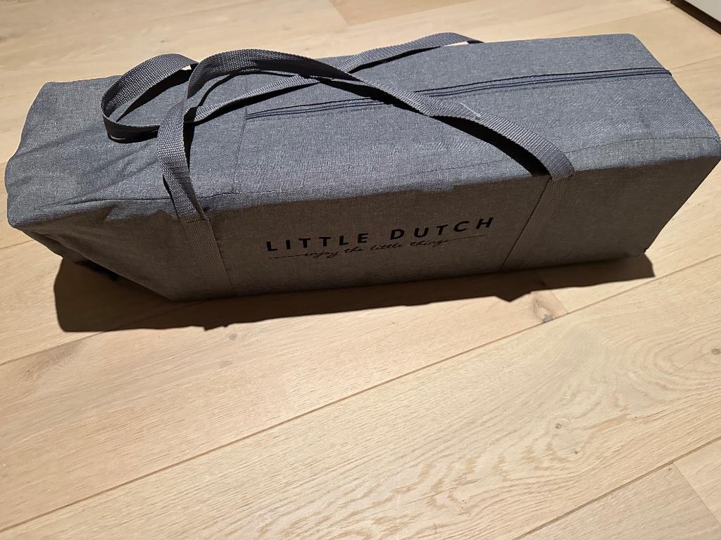 Reisbed met tas - Little Dutch, Kinderen en Baby's, Ophalen, Zo goed als nieuw