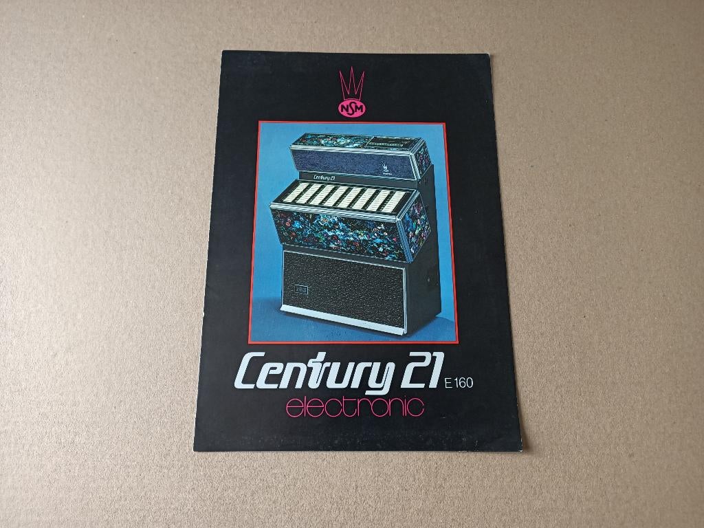 Folder: NSM Century 21/ Electronic (1978) jukebox, Collections, Machines | Jukebox, Envoi