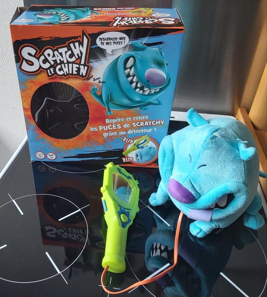 Scratchy le chien, Ophalen