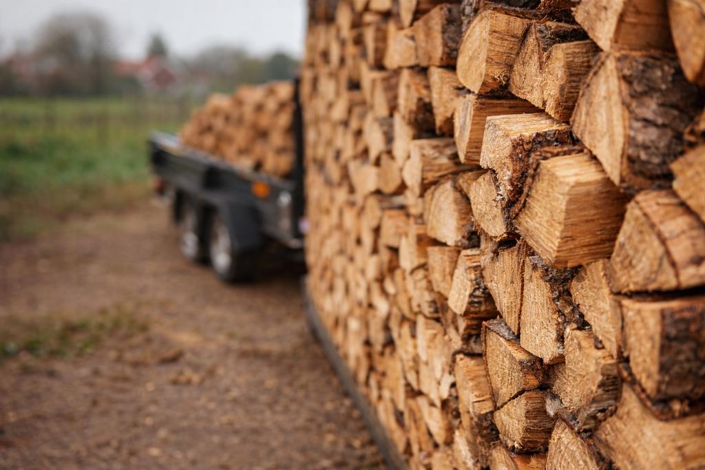 Brandhout – halfdroog loofhout – levering mogelijk – Kempen, Tuin en Terras, Brandhout, 6 m³ of meer, Ophalen of Verzenden, Beukenhout