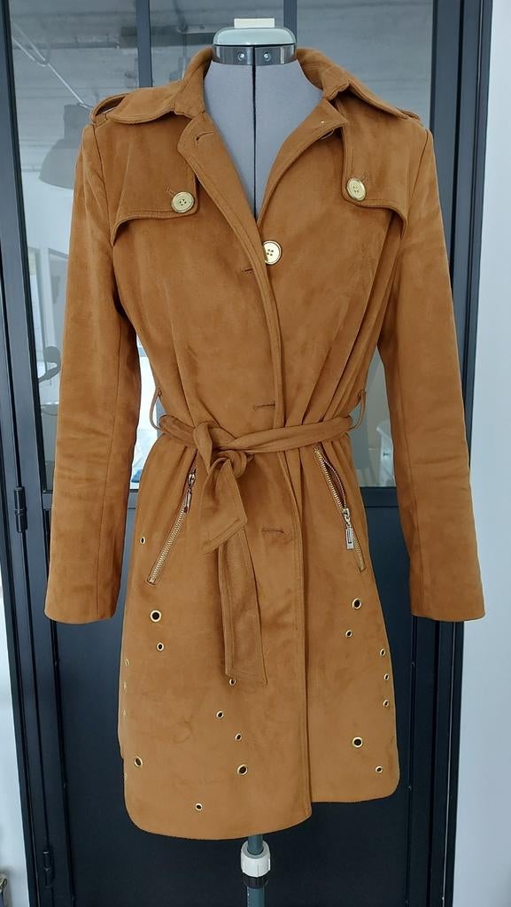 Trench coat small, Derby, Enlèvement ou Envoi, Comme neuf, Taille 36 (S)