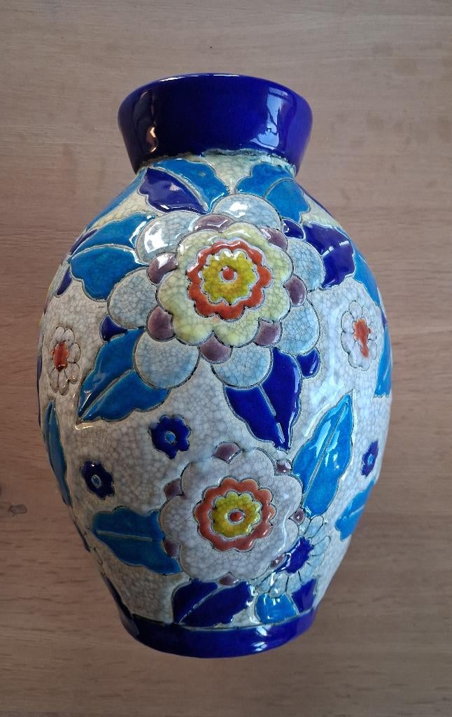 Art deco charles catteau vaas, Ophalen of Verzenden