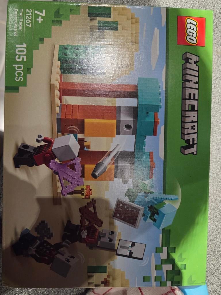 Lego Minecraft The Warrior Desert Patrol, Enlèvement, Neuf, Ensemble complet, Lego