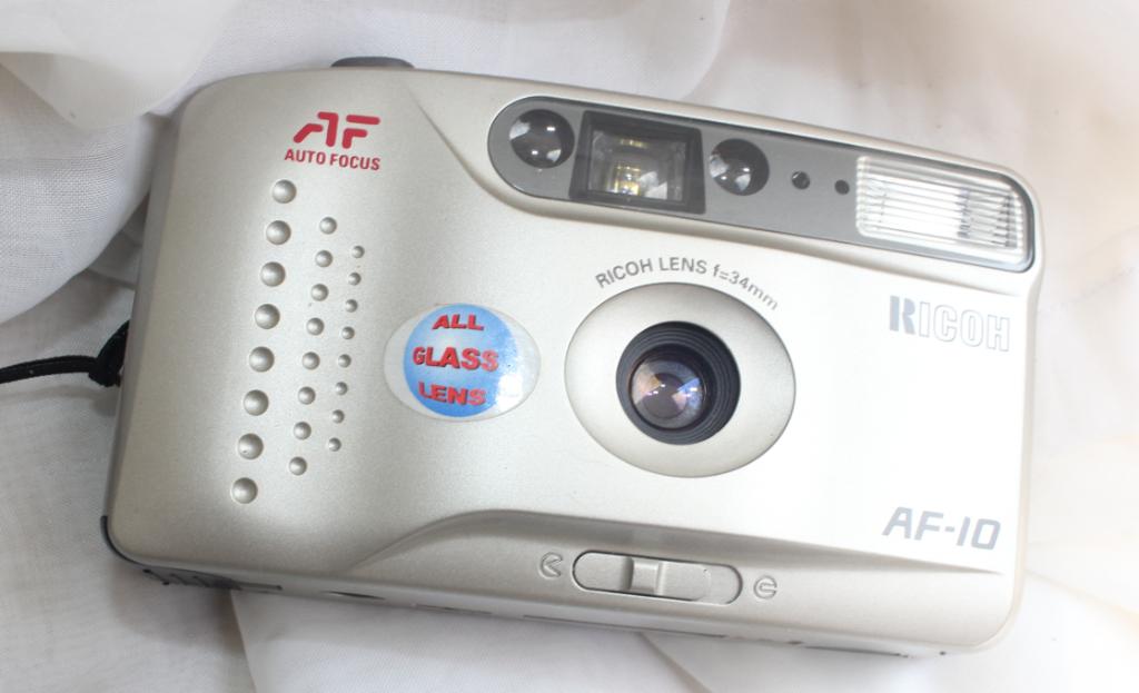 Richoh af 10 : pocket argentique, TV, Hi-fi & Vidéo, Appareils photo analogiques, Enlèvement ou Envoi, Utilisé, Compact, Autres Marques