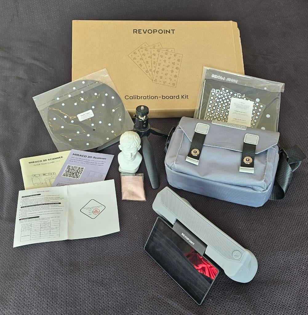Revopoint Miraco PRO 32GB RAM - standalone 3D scanner, Computers en Software, 3D Printers, Zo goed als nieuw, Ophalen of Verzenden
